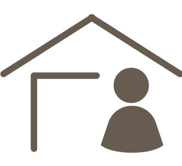 ご自宅に正装でご訪問いたします。